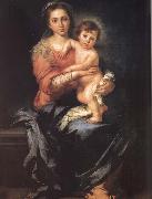 Bartolome Esteban Murillo Madonna and Child oil on canvas